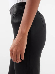 Skinny FRAME black pants, available at west2westport.com