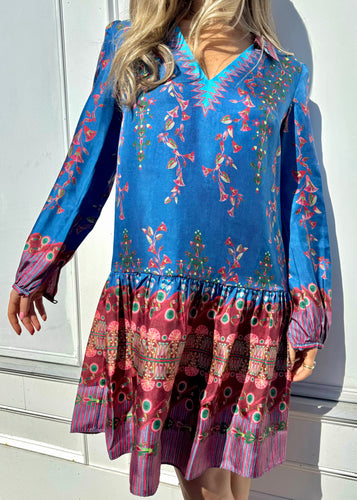 Saloni Silk Summer Dress, available at west2westport.com