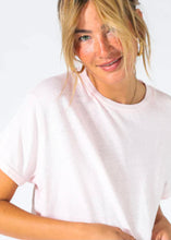 Load image into Gallery viewer, Petal Perfect White Tee, available at west2westport.com