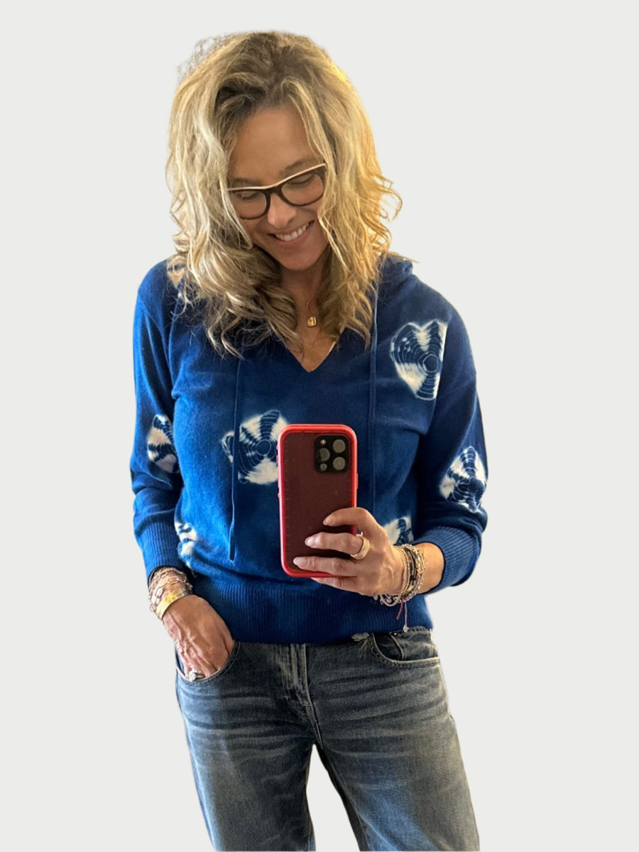 Cashmere baja hoodie sales