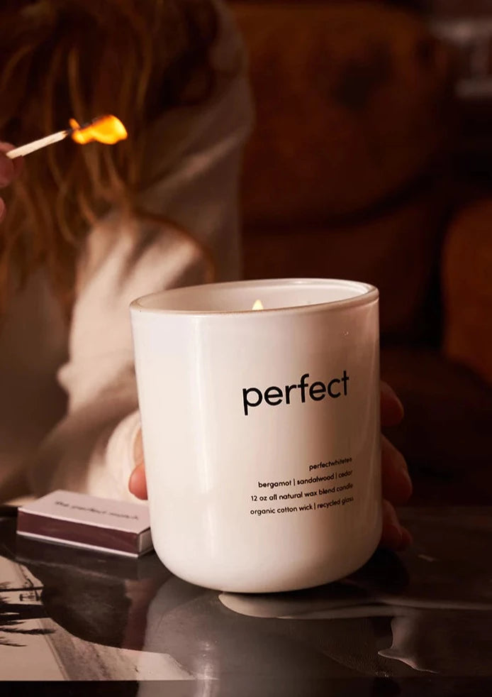 Perfect White Tee Candle