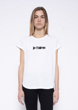 Load image into Gallery viewer, Je T&#39;aime tshirt available at west2westport.com