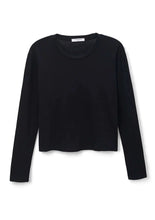 Load image into Gallery viewer, Black long sleeve tee, available at west2westport.com