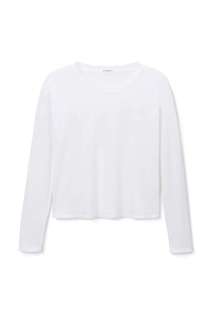 White long sleeve tee, available at west2westport.com