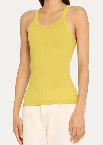 Pear ribbed tank, available at west2westport.com