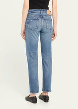 Load image into Gallery viewer, Back of the Mallard Straight Denim, available at west2westport.com