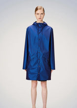 Load image into Gallery viewer, rains jacket in a cool blue at west2westport.com