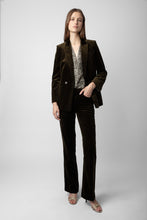 Load image into Gallery viewer, the coolest velvet suit by zadig &amp; voltaire at west2westport.com