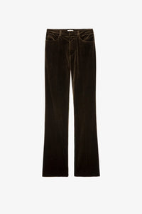 zadig & voltaire tailored velvet pants at west2westport.com