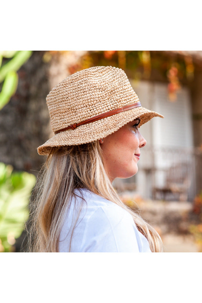 Raffia Hat, available at West2westport.com