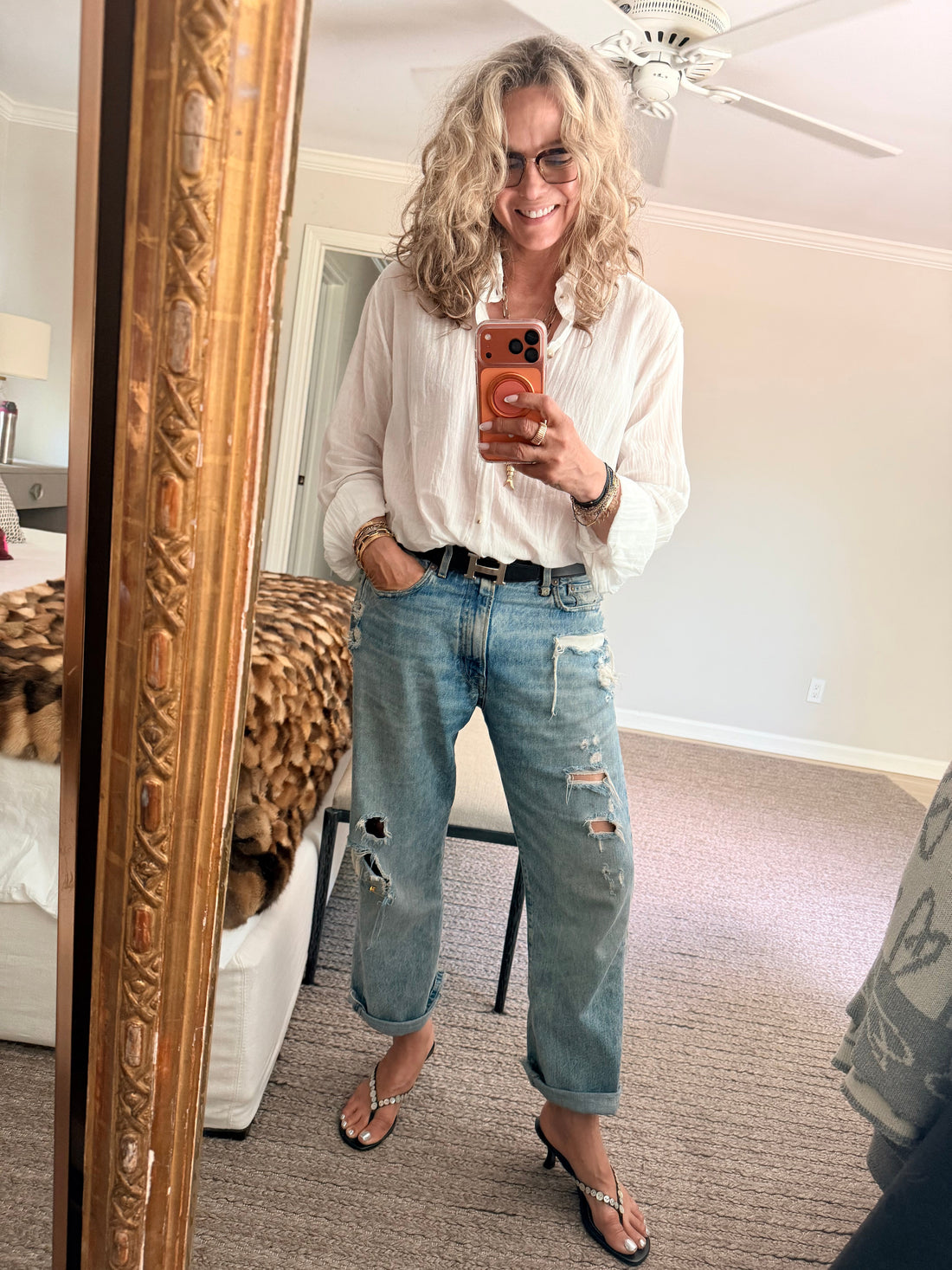 Kitt Shapiro how to style your r13 jeans