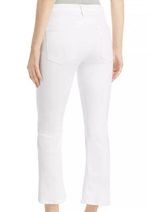 White cropped jeans, available at west2westport.com