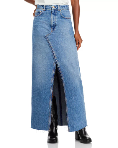 Essentiel Antwerp Jean Skirt, available at west2westport.com