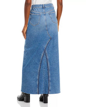 Load image into Gallery viewer, Maxi Jean Skirt by Essentiel, available at west2westport.com