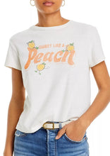 Load image into Gallery viewer, RE/DONE Peach tee, available at west2westport.com