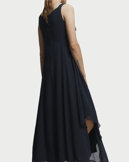 Riley Handkerchief Dress Navy / L by Saint Art NY Riley Handkerchief Dress Navy / L by Saint Art NY