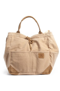 Reverse Tote by Travaux en Cours in Sand, available at west2westport.com