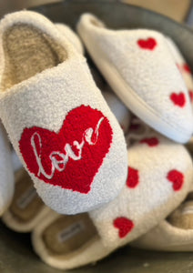 valentine's day slippers at west2westport.com