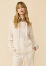 Load image into Gallery viewer, Cashmere Ivory Hoodie, available at west2westport.com
