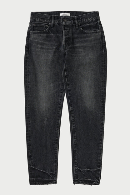 Black jeans on a white background