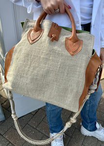Leather Midsize bag, available at west2westport.com