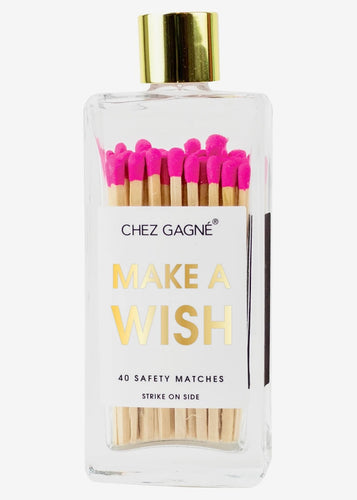 Pink matches, available at west2westport.com