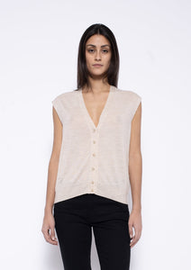 Zadig Tissue Weight Vest, available at west2westport.com