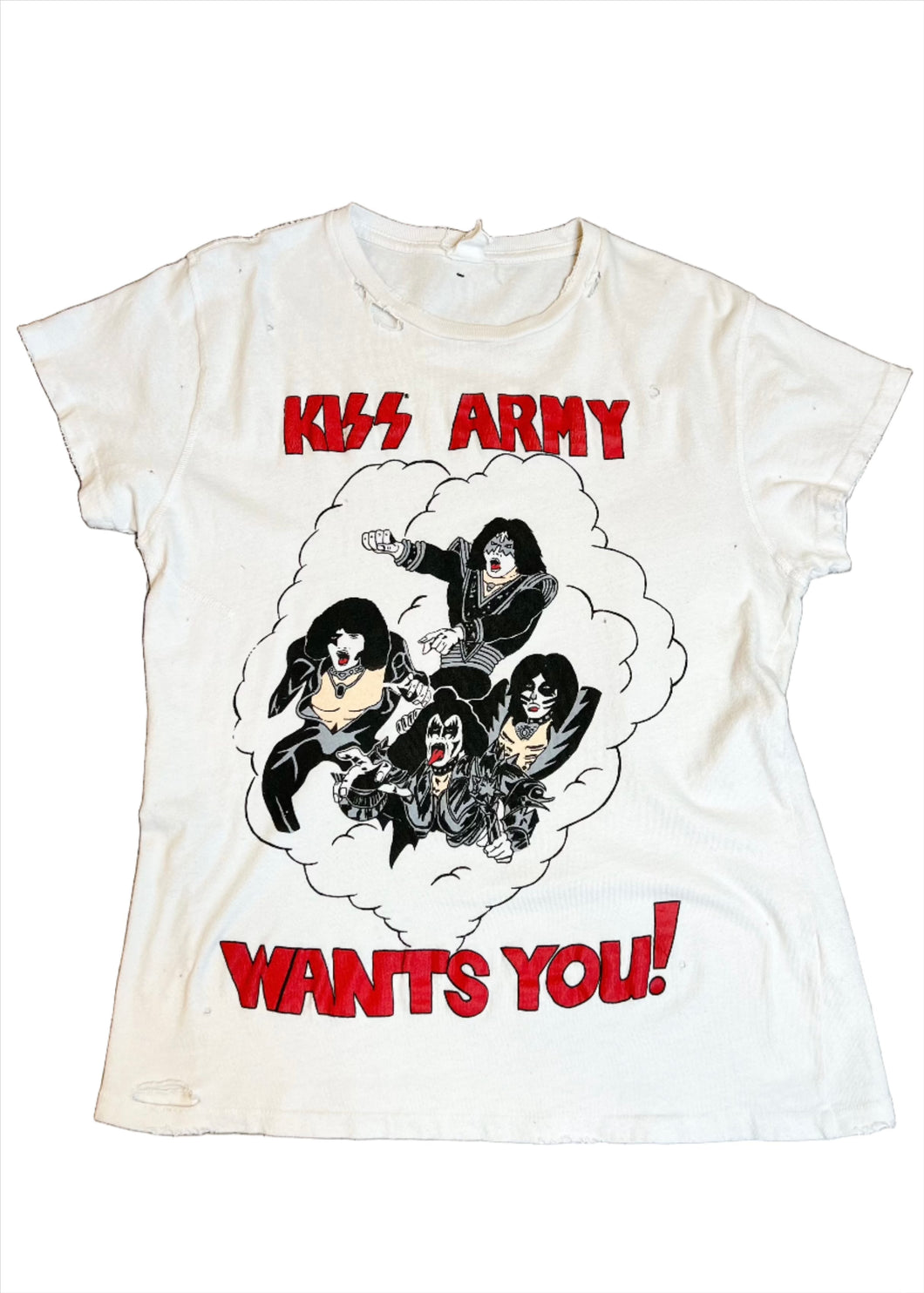 Kiss Army Wants You! Madeworn Band tee, available at west2westport.com