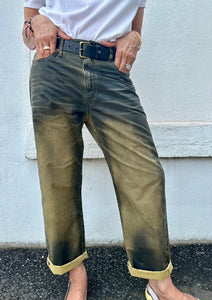 R13 Coated Boyfriend Jean, available at west2westport.com