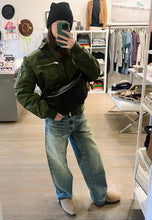 Load image into Gallery viewer, r13 jeans with zadig &amp; voltaire bomber jacket, wool beanie and crossbody bag at west2westport.com