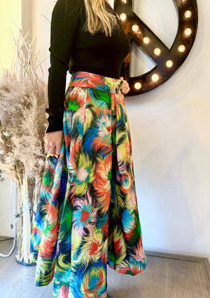 midi voluminous skirt at west2westport.com