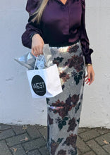 Load image into Gallery viewer, Sequin SMYTHE floral skirt, available at west2westport.com