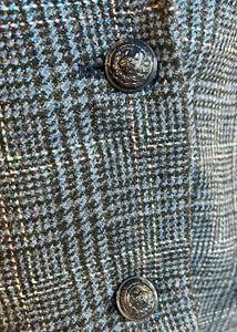 Up-close of the buttons on the Zadig blazer, available at west2westport.com