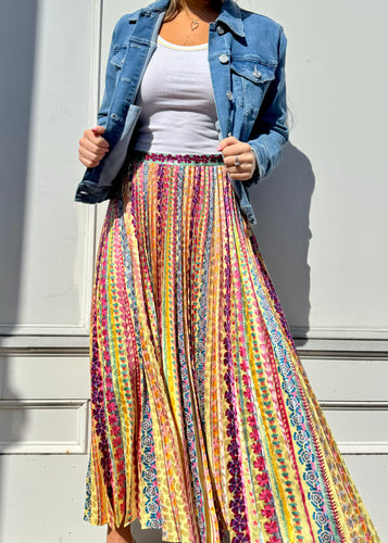 Kim Pleated Skirt, available at west2westport.com
