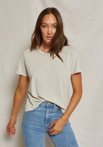Perfect White Tee Harley in Chalk, available at west2westport.com