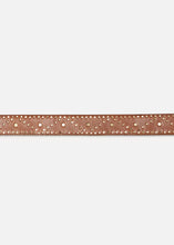 Load image into Gallery viewer, Embellished Belt Tan, available at west2westport.com