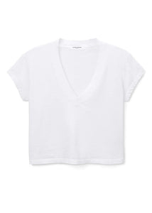 PWT Vneck in white available at west2westport.com