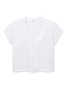 PWT Vneck in white available at west2westport.com
