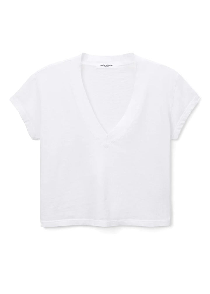 PWT Vneck in white available at west2westport.com