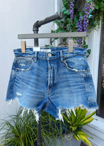 Moussy Fairywood cut off shorts, available at west2westport.com