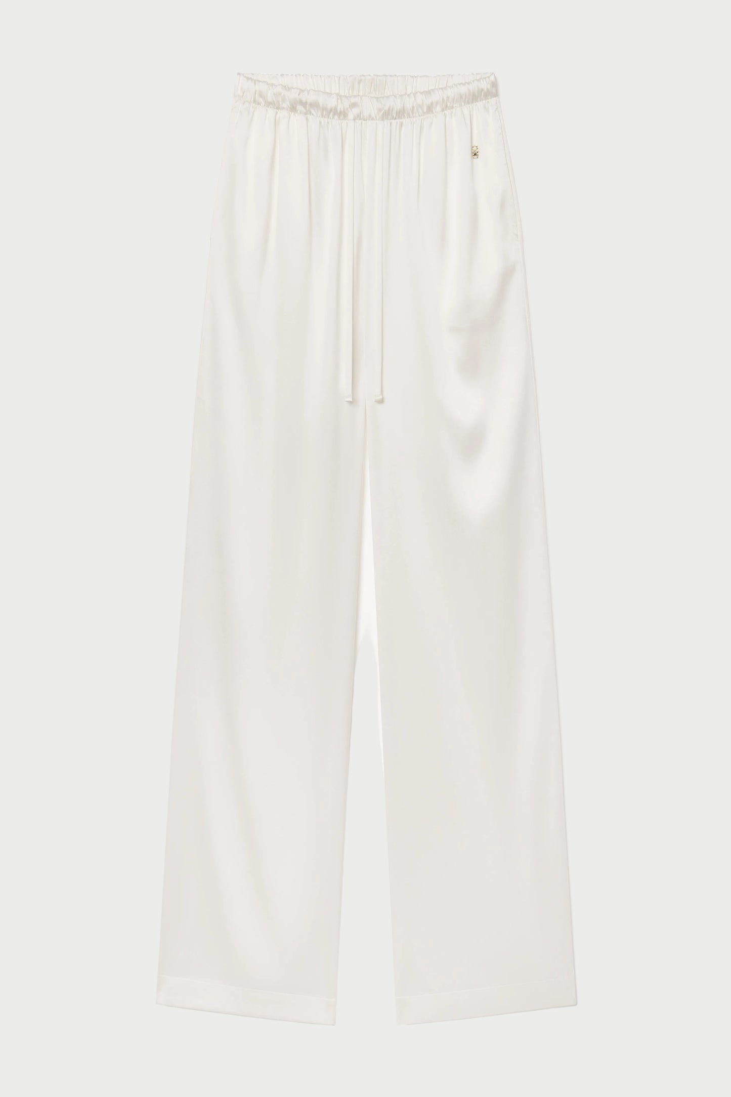 White pants on a white background