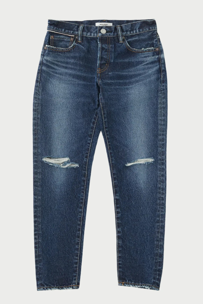 Rosemead Tapered jeans with knee slits, available at west2westport.com