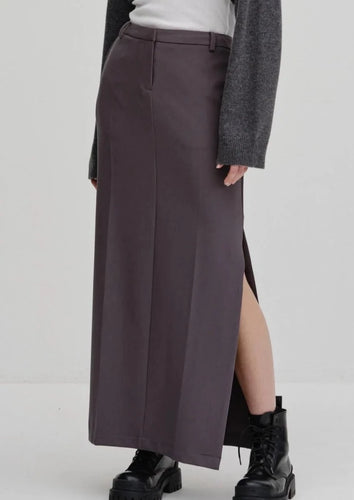 Birgitte Herskind Skirt in Steel, available at west2westport.com