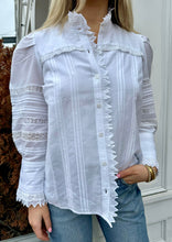 Load image into Gallery viewer, Zadig &amp; Voltaire White Blouse, available at west2westport.com
