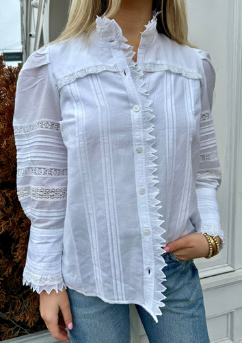 Zadig & Voltaire White Blouse, available at west2westport.com