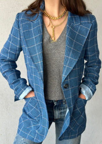 Patch Pocket Smythe Jacket, Dylan James Jewelry and PWT tee, available at west2westport.com