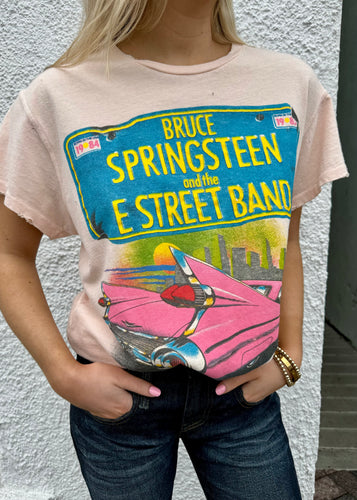 MadeWorn Bruce Springsteen Car t-shirt, available at west2westport.com