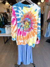 Load image into Gallery viewer, grateful dead sweatshirt over brazeau tricot slip dress at west2westport.com