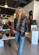 Load image into Gallery viewer, zadig &amp; voltaire metallic blazer worn by WEST boutique owner Kitt Shapiro