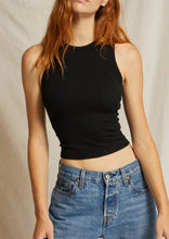 Load image into Gallery viewer, PWT tank top in black, available at west2westport.com
